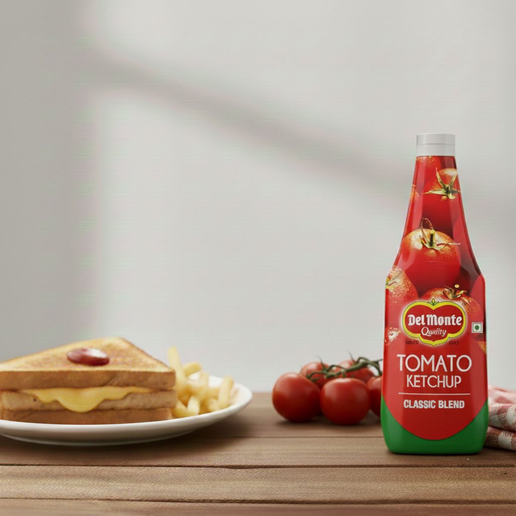 Del Monte Tomato Ketchup Squeezy 1 Kg